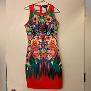 Vibrant Floral Dress